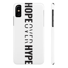 Load image into Gallery viewer, Hope Over Hype - Vertical Case - Overwear Gear
