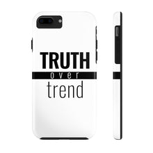 Load image into Gallery viewer, Truth Over Trend - Tough Phone Case (White) - Overwear Gear