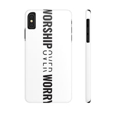 Load image into Gallery viewer, Worship Over Worry - Vertical Case - Overwear Gear