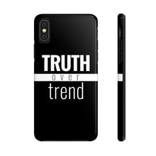 Load image into Gallery viewer, Truth Over Trend - Tough Case (Black) - Overwear Gear