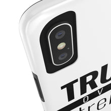 Load image into Gallery viewer, Truth Over Trend - Tough Phone Case (White) - Overwear Gear