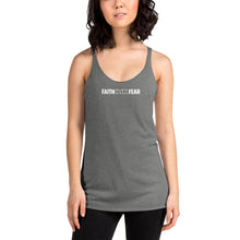 Load image into Gallery viewer, Faith Over Fear - Women's Racerback Tank - Overwear Gear