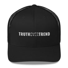 Load image into Gallery viewer, Truth Over Trend - Trucker Cap - Overwear Gear
