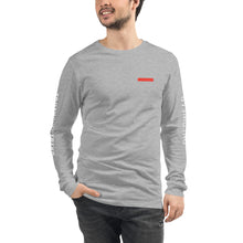 Load image into Gallery viewer, Red Bar Statement Long Sleeve Tee - Overwear Gear