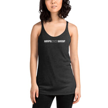 Load image into Gallery viewer, Gospel Over Gossip - Women&#39;s Racerback Tank - Overwear Gear