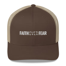 Load image into Gallery viewer, Faith Over Fear - Trucker Cap - Overwear Gear