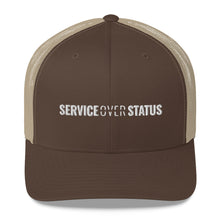 Load image into Gallery viewer, Service Over Status - Trucker Cap - Overwear Gear