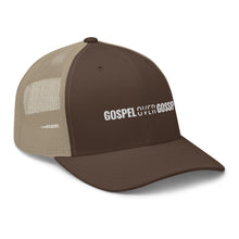 Load image into Gallery viewer, Gospel Over Gossip - Trucker Cap - Overwear Gear