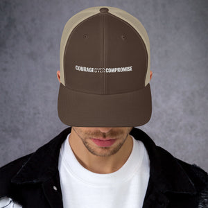 Courage Over Compromise - Trucker Cap - Overwear Gear