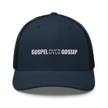 Load image into Gallery viewer, Gospel Over Gossip - Trucker Cap - Overwear Gear