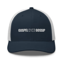 Load image into Gallery viewer, Gospel Over Gossip - Trucker Cap - Overwear Gear