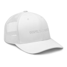 Load image into Gallery viewer, Gospel Over Gossip - Trucker Cap - Overwear Gear