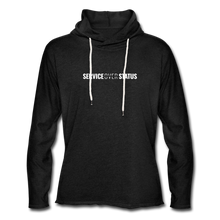 Load image into Gallery viewer, Service Over Status - Lightweight Hoodie - charcoal gray