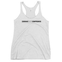 Load image into Gallery viewer, Courage Over Compromise - Women's Racerback Tank - Overwear Gear