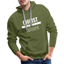 Load image into Gallery viewer, Christ Over Culture - Premium Hoodie - olive green