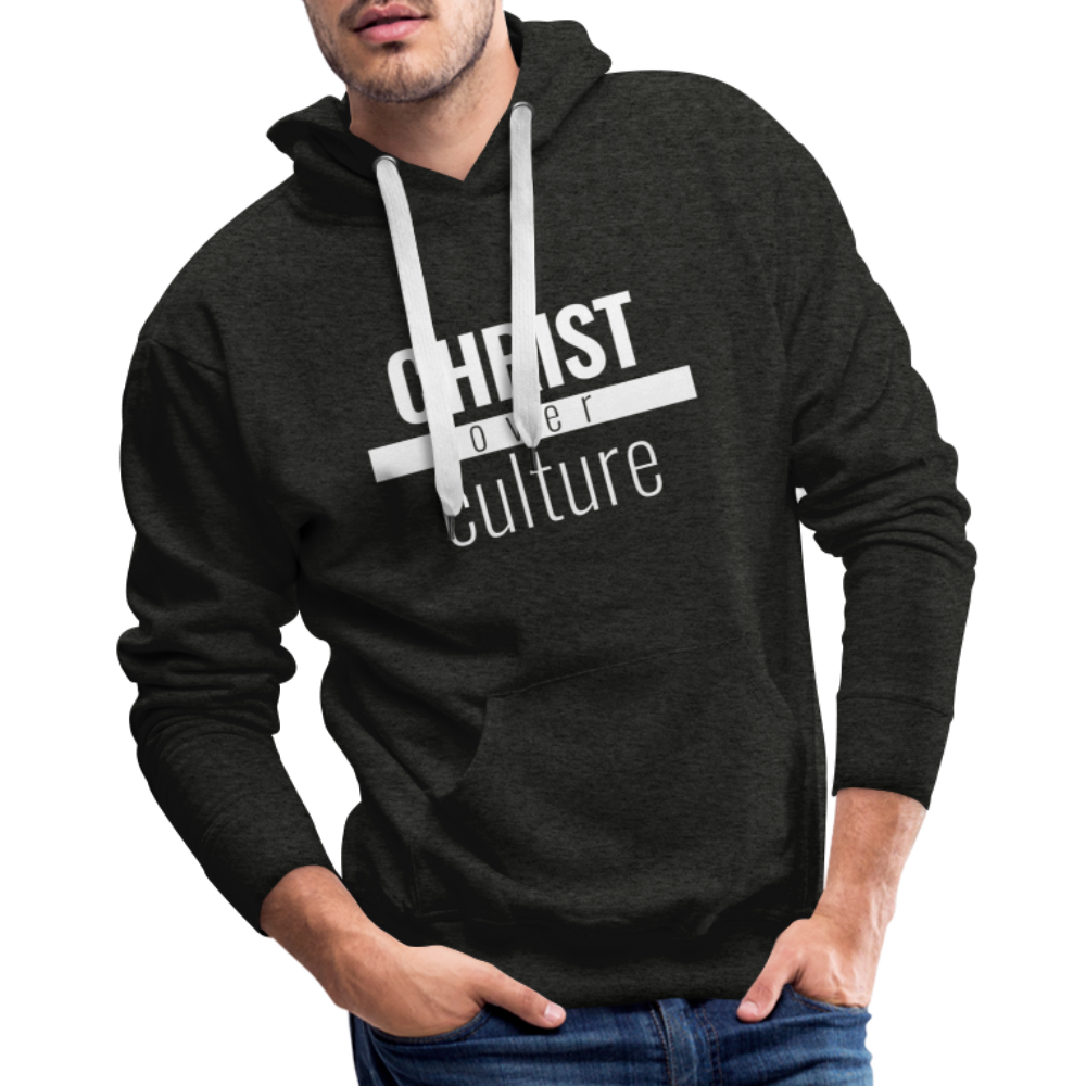 Christ Over Culture - Premium Hoodie - charcoal grey