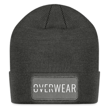 Load image into Gallery viewer, Overwear - Patch Beanie - charcoal grey