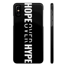 Load image into Gallery viewer, Hope Over Hype - Vertical Case (Black) - Overwear Gear