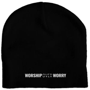 Worship Over Worry - Skull Cap - Overwear Gear