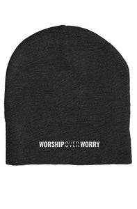 Worship Over Worry - Skull Cap - Overwear Gear
