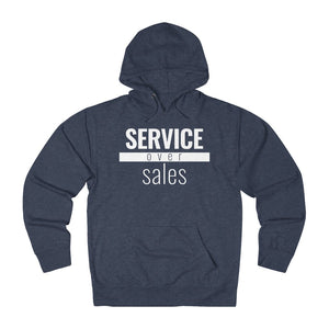 Service Over Sales - Unisex Hoodie - Overwear Gear