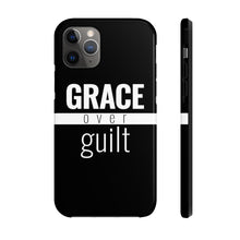 Load image into Gallery viewer, Grace Over Guilt - Tough Case (Black) - Overwear Gear