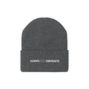 Clients Over Contracts - Classic Beanie - Overwear Gear