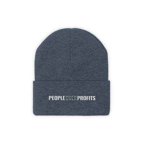 People Over Profits - Classic Beanie - Overwear Gear