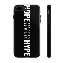 Load image into Gallery viewer, Hope Over Hype - Tough Phone Case (Black) - Overwear Gear