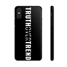 Load image into Gallery viewer, Truth Over Trend - Tough Phone Case (Black) - Overwear Gear