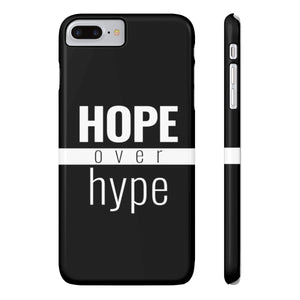 Hope Over Hype - Standard Case (Black) - Overwear Gear