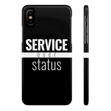 Load image into Gallery viewer, Service Over Status - Standard Case (Black) - Overwear Gear