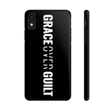 Load image into Gallery viewer, Grace Over Guilt - Tough Phone Case (Black) - Overwear Gear