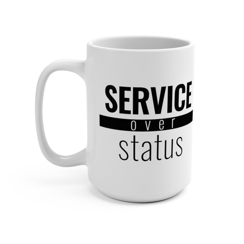 Service Over Status - Red Bar Mug - Overwear Gear