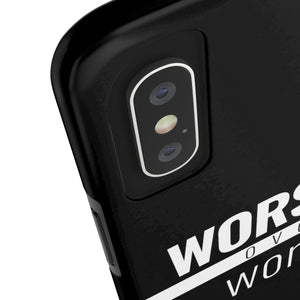 Worship Over Worry - Tough Case (Black) - Overwear Gear