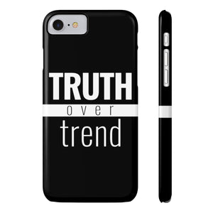 Truth Over Trend - Standard Case (Black) - Overwear Gear