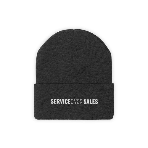 Service Over Sales - Classic Beanie - Overwear Gear