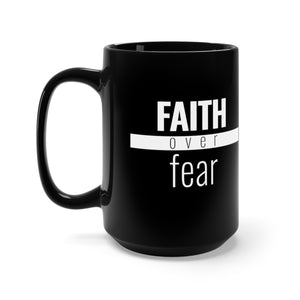 Faith Over Fear - Red Bar Mug - Overwear Gear