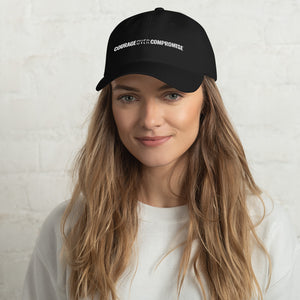 Courage Over Compromise - Dad hat - Overwear Gear
