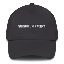 Load image into Gallery viewer, Worship Over Worry - Dad hat - Overwear Gear