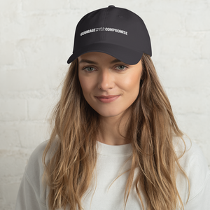 Courage Over Compromise - Dad hat - Overwear Gear