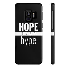 Load image into Gallery viewer, Hope Over Hype - Standard Case (Black) - Overwear Gear