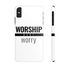 Load image into Gallery viewer, Worship Over Worry - Standard Case - Overwear Gear