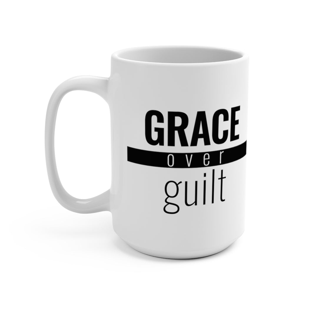 Grace Over Guilt - Red Bar Mug - Overwear Gear