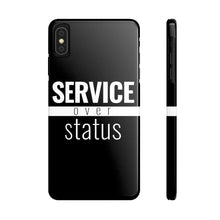 Load image into Gallery viewer, Service Over Status - Standard Case (Black) - Overwear Gear