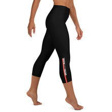 Load image into Gallery viewer, Capri Leggings (Black-RedBar) - Overwear Gear