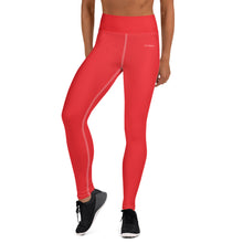 Load image into Gallery viewer, Leggings (Red-BlackBar) - Overwear Gear