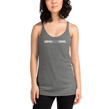Load image into Gallery viewer, Service Over Status - Women&#39;s Racerback Tank - Overwear Gear