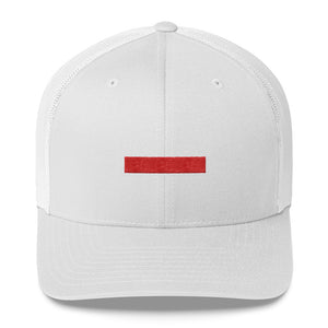 Red Bar Trucker Cap - Overwear Gear