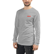 Load image into Gallery viewer, Red Bar Statement Long Sleeve Tee - Overwear Gear